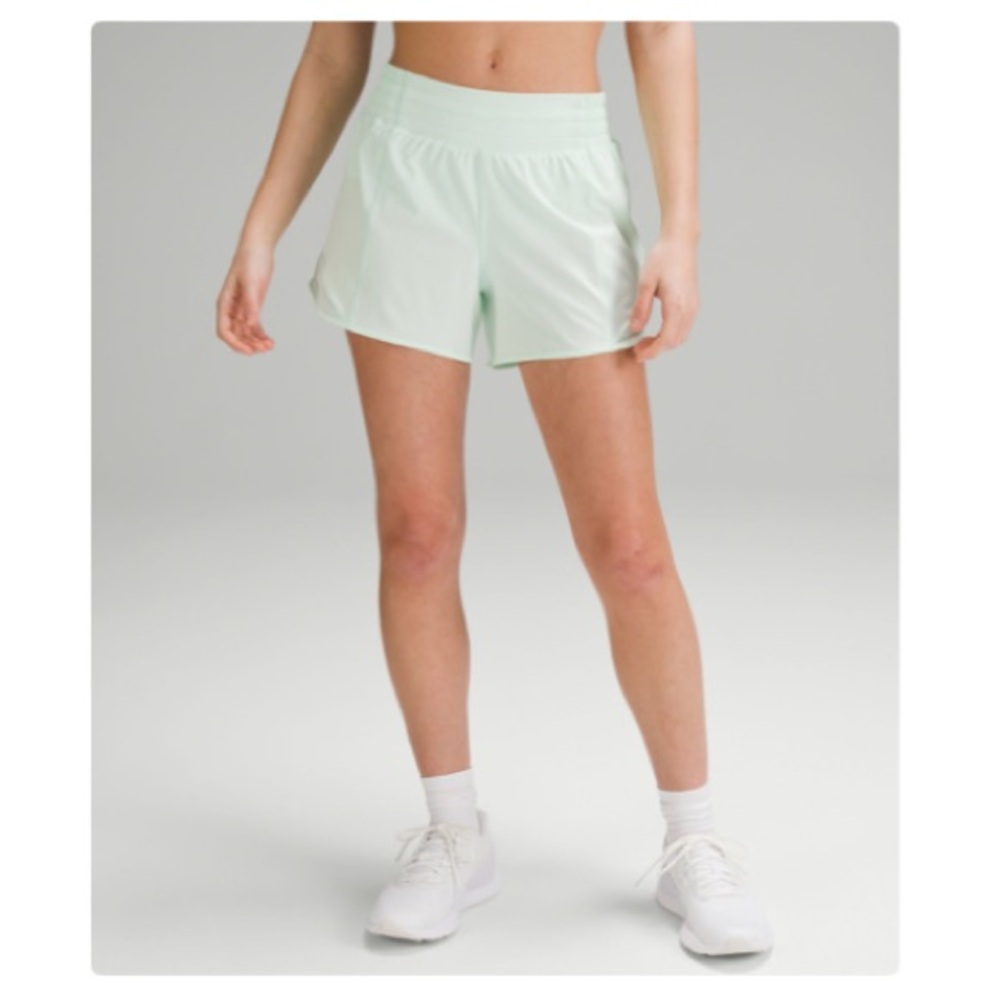 lululemon athletica Mint Women's High-Rise Shorts, 4”